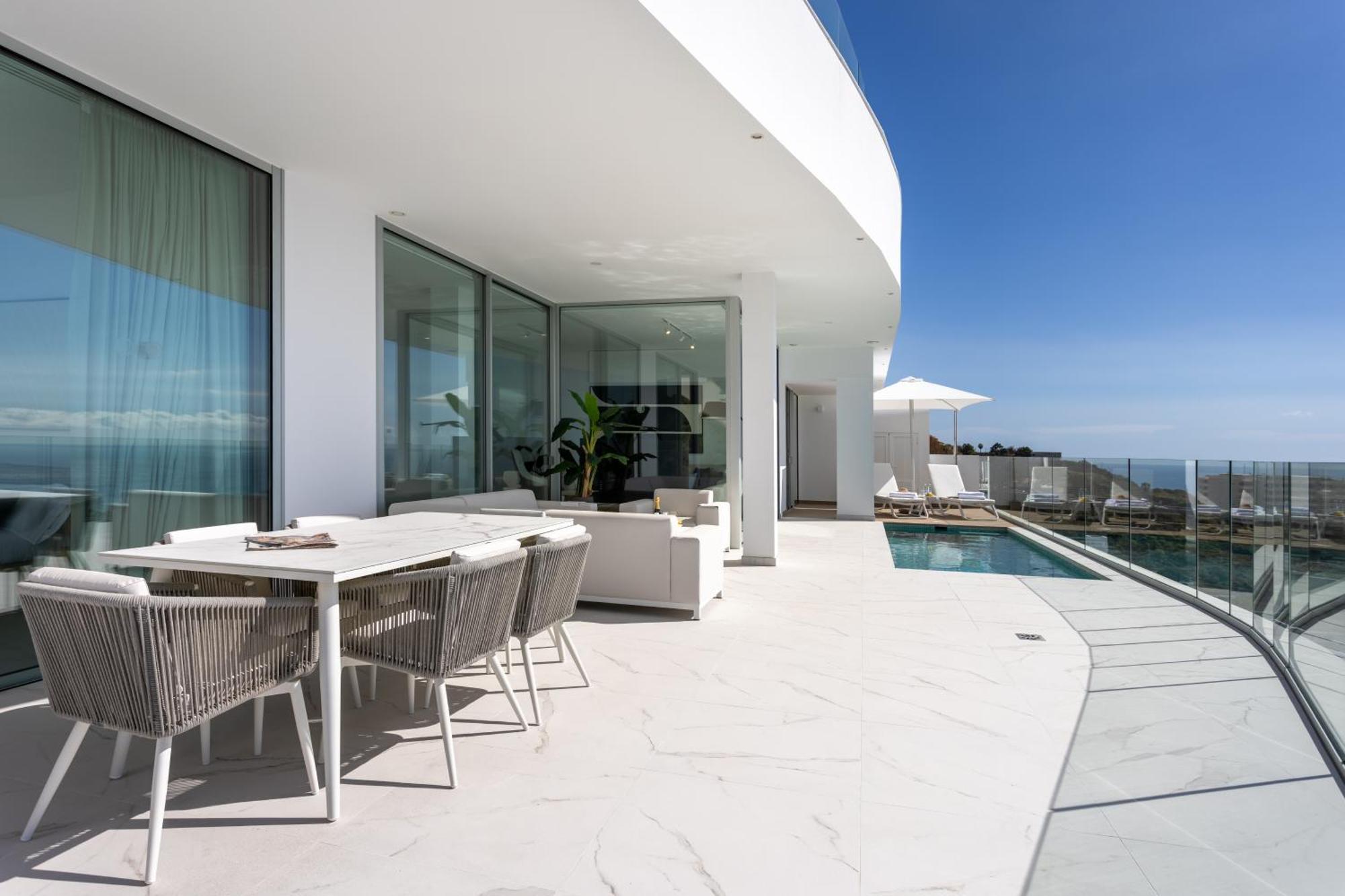 Crystal I Luxury Apartments By Enjoyahome Acantilado de los Gigantes Luaran gambar